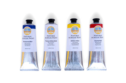 Peinture Acrylique Naturelle™ – Tubes Individuels de 118 ml (4 oz.)