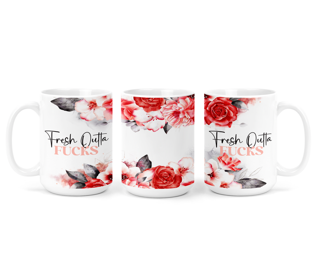 Mug en céramique "J'en ai plus rien à foutre"