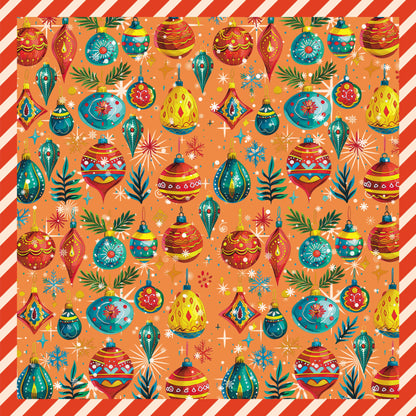 Crafter's Companion Retro Christmas Collection 6" x 6' Pad