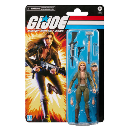 G.I. Joe Classified Series Rétro Carte Courtney “Cover Girl” Krieger