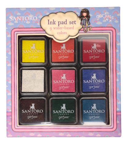 Tampons encreurs SAN Gorjuss - Be Kind 9 couleurs 120x138x20mm 9 PC nr.25