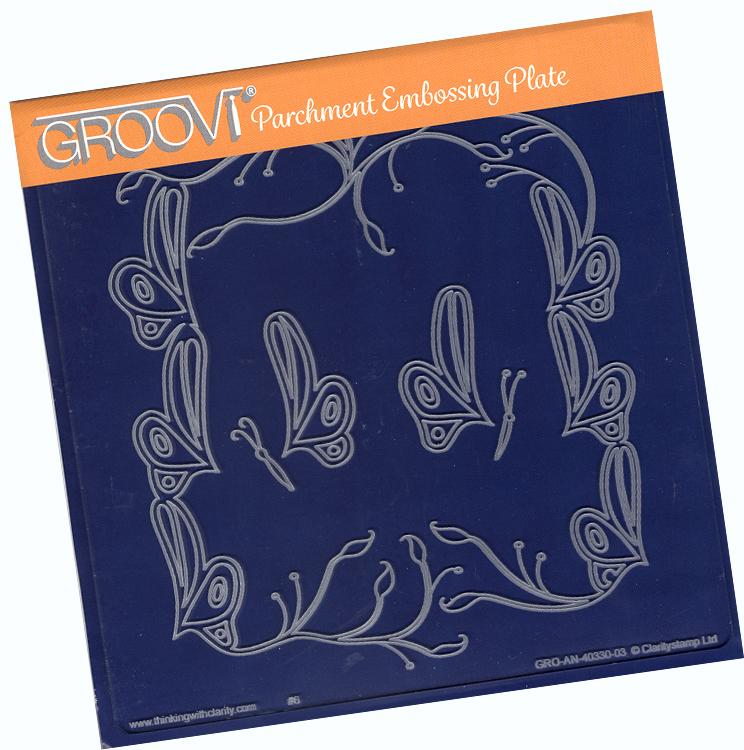 Cadre papillon Groovi A5 carré
