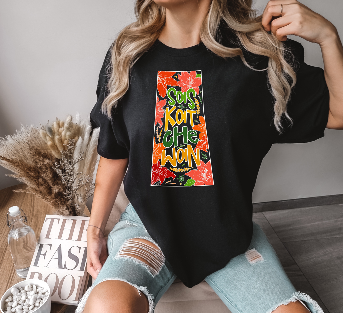 T-shirt unisexe Lily Triangle | Prairie Clothing