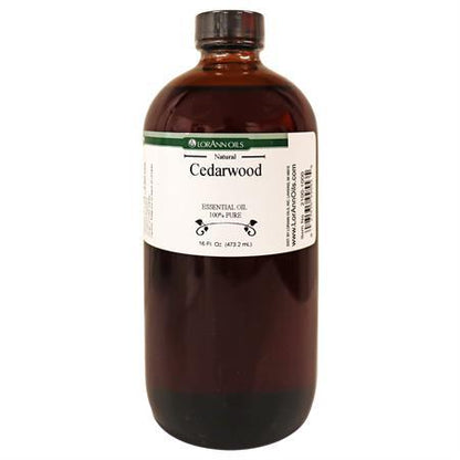Cedarwood Oil - Aromatherapy - 1 oz., 16 oz. - Ships Free Within Canada on Orders Above CAD $199