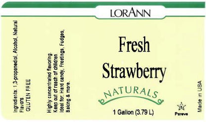 Arôme naturel de fraise – Arômes naturels composés 16 oz, 1 gallon, 5 gallons – Livraison gratuite au Canada pour les commandes de plus de 199 CAD