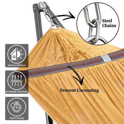 Universal Hammock with Medium Size Stands