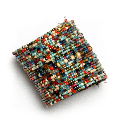 Wide Beaded Cuff