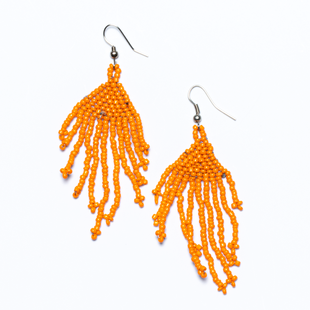 Beaded Drop Earring