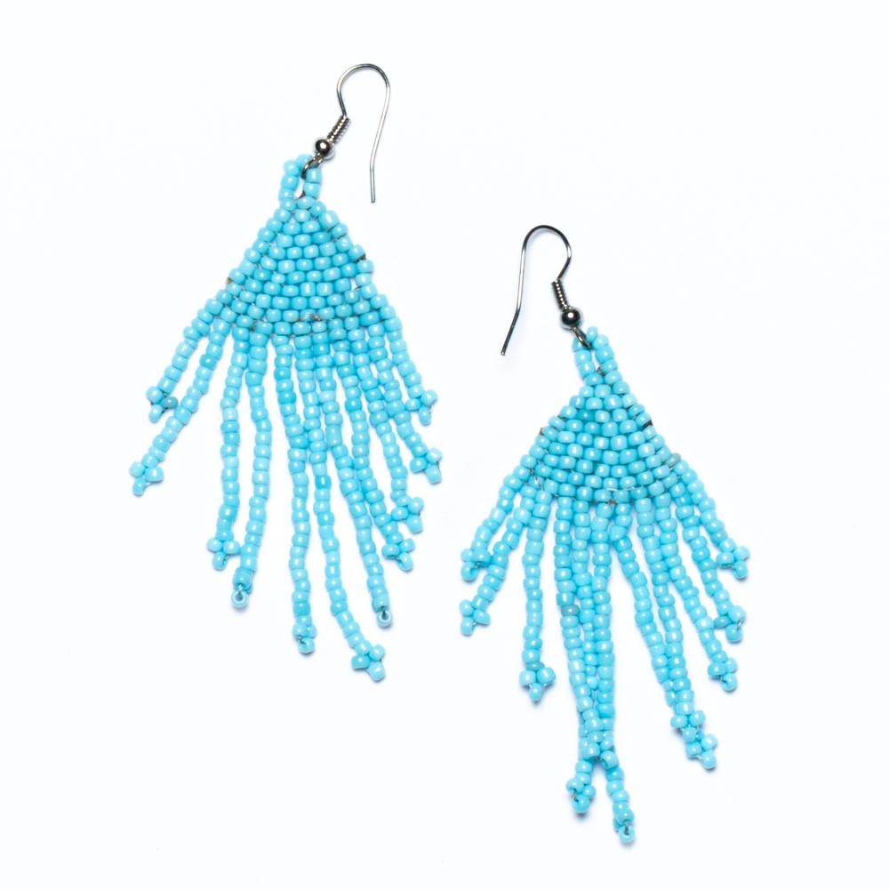 Beaded Drop Earring