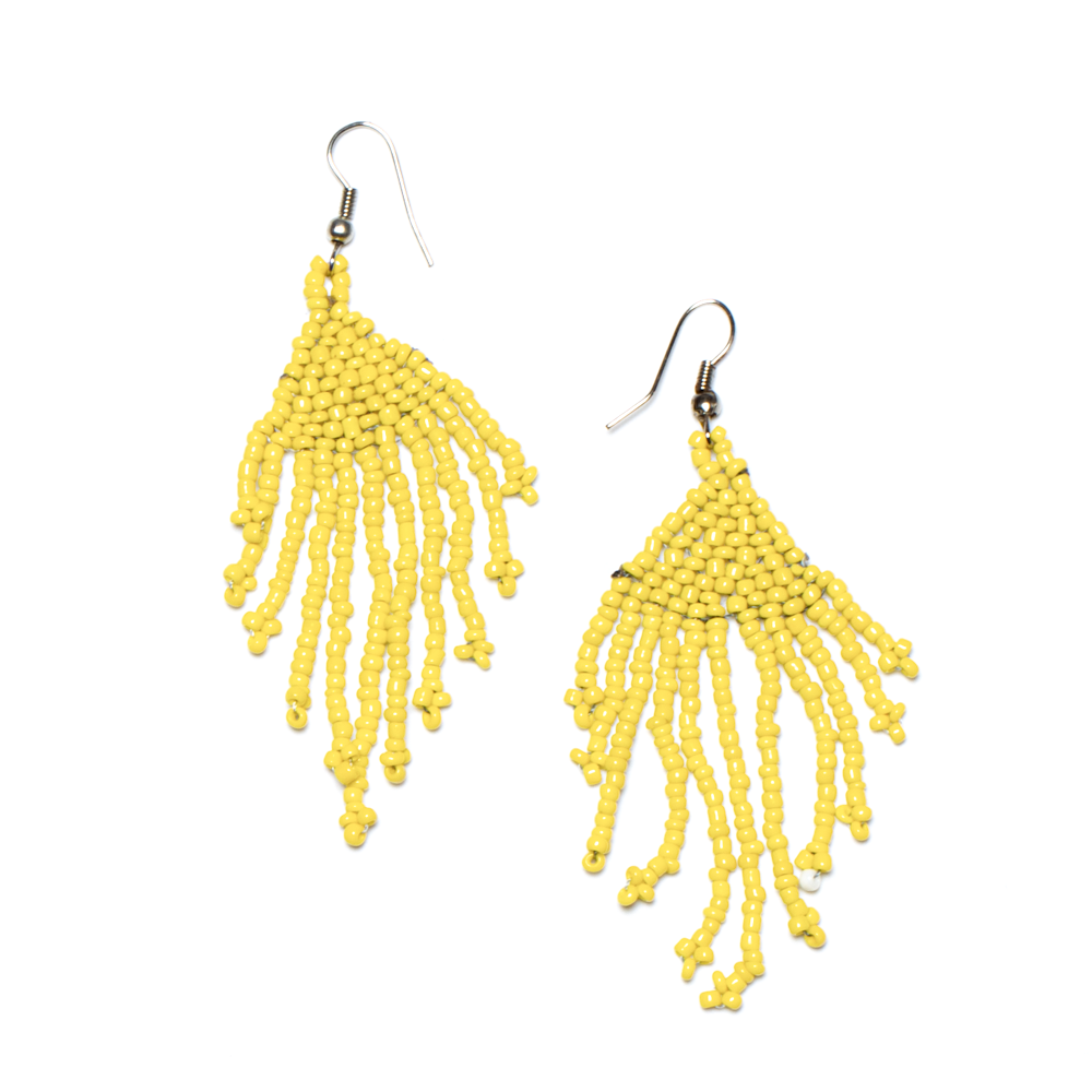 Beaded Drop Earring