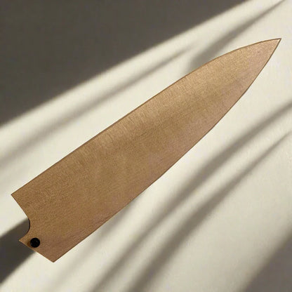 Saya en bois Ginza Steel Magnolia pour couteaux Gyuto/Santoku de 200 mm