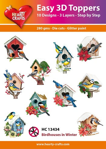 Nichoirs d'hiver en 3D faciles à réaliser Hearty Craft