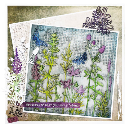 Matrices de découpe HE Chardon Rêve de la nature 2 - 3 pièces