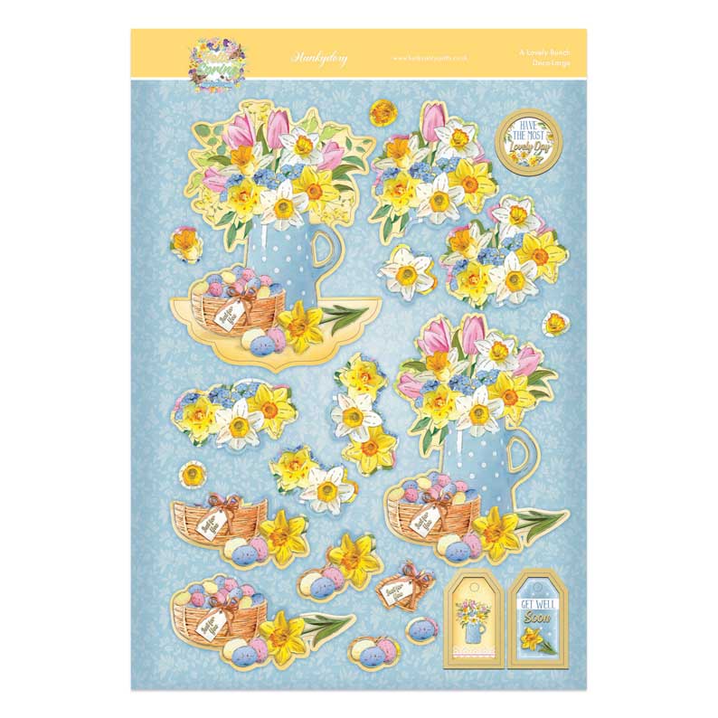 Bonjour kit Deco-Large Printemps - Un joli bouquet