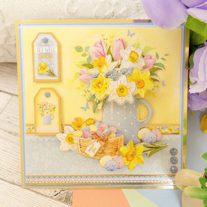 Bonjour kit Deco-Large Printemps - Un joli bouquet