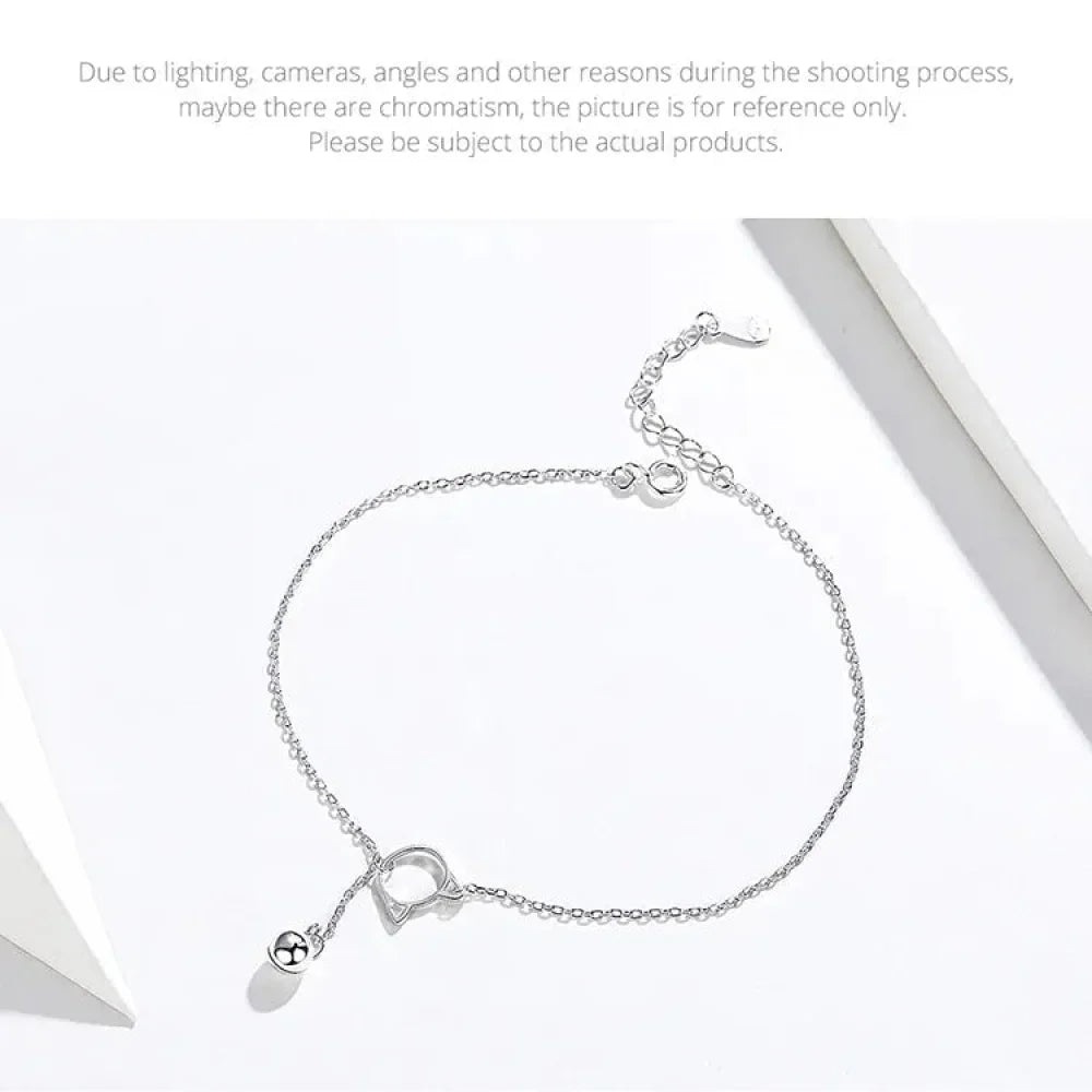 The Essential 925 Sterling Silver Charm Anklet
