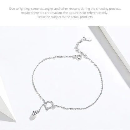 The Essential 925 Sterling Silver Charm Anklet