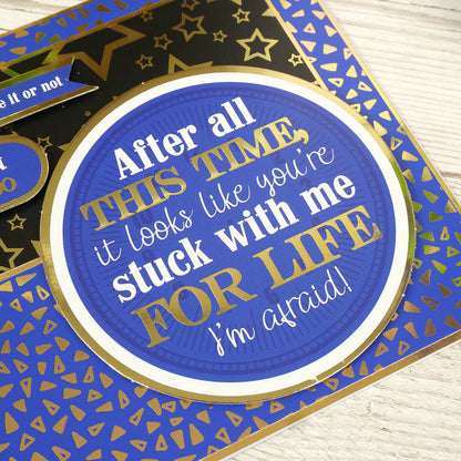 Kit de décorations pour cartes Hunkydory Humour Luxury