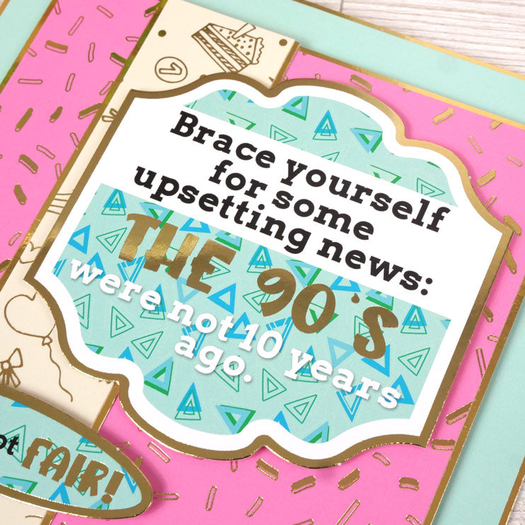 Kit de décorations pour cartes Hunkydory Humour Luxury