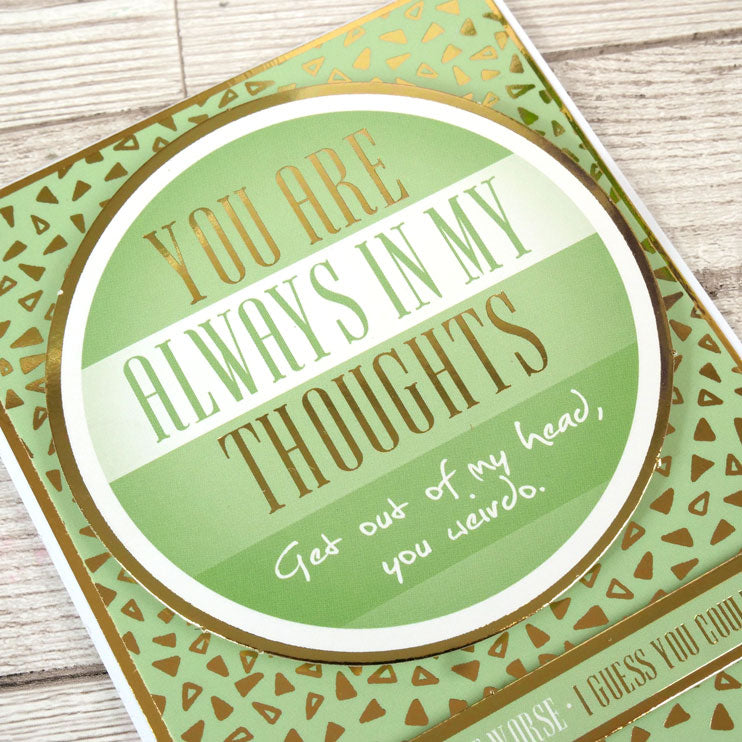 Kit de décorations pour cartes Hunkydory Humour Luxury