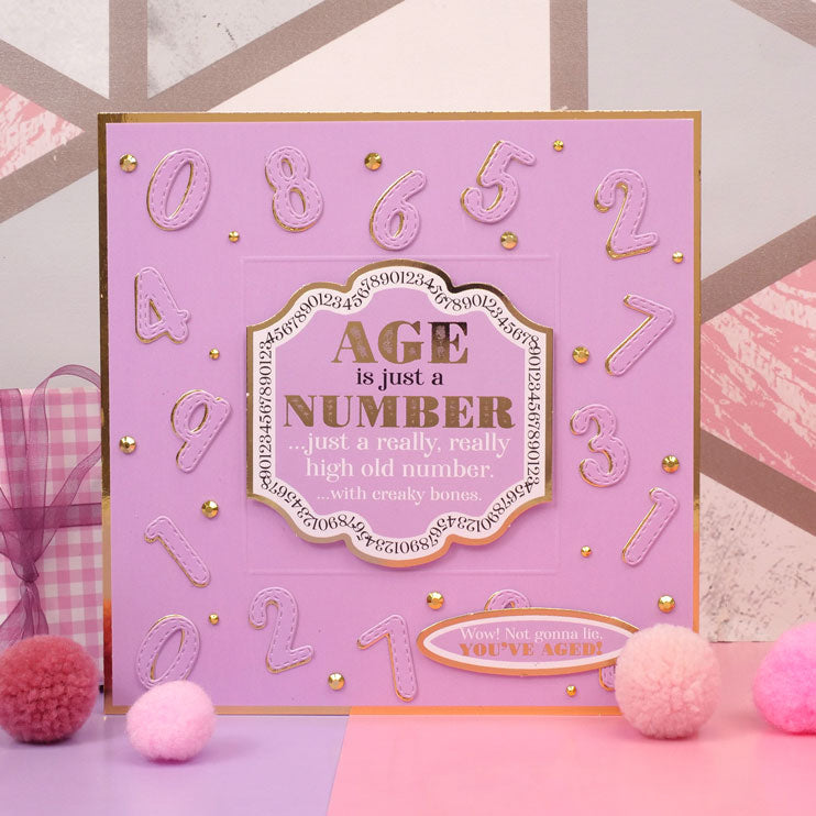 Kit de décorations pour cartes Hunkydory Humour Luxury
