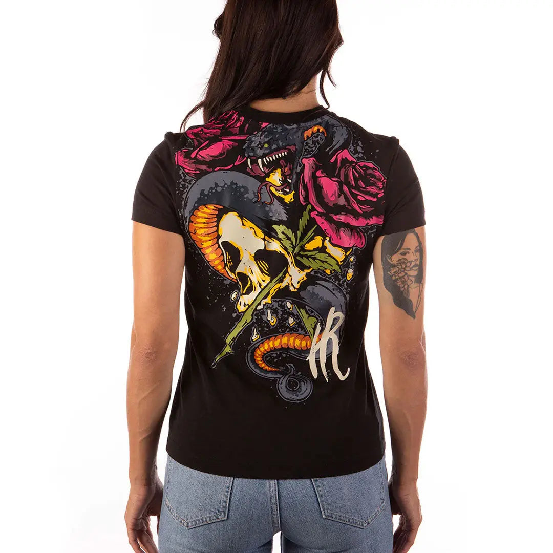 T-shirt Headrush à manches courtes Faith and Pain pour femme