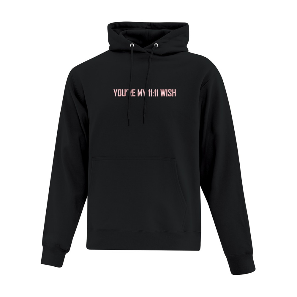Sweat à capuche « 11:11 Wish » brodé