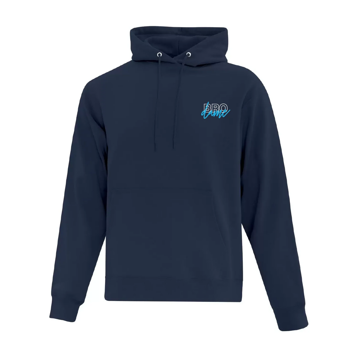 Sweat à capuche "Brodame" brodé en cursif