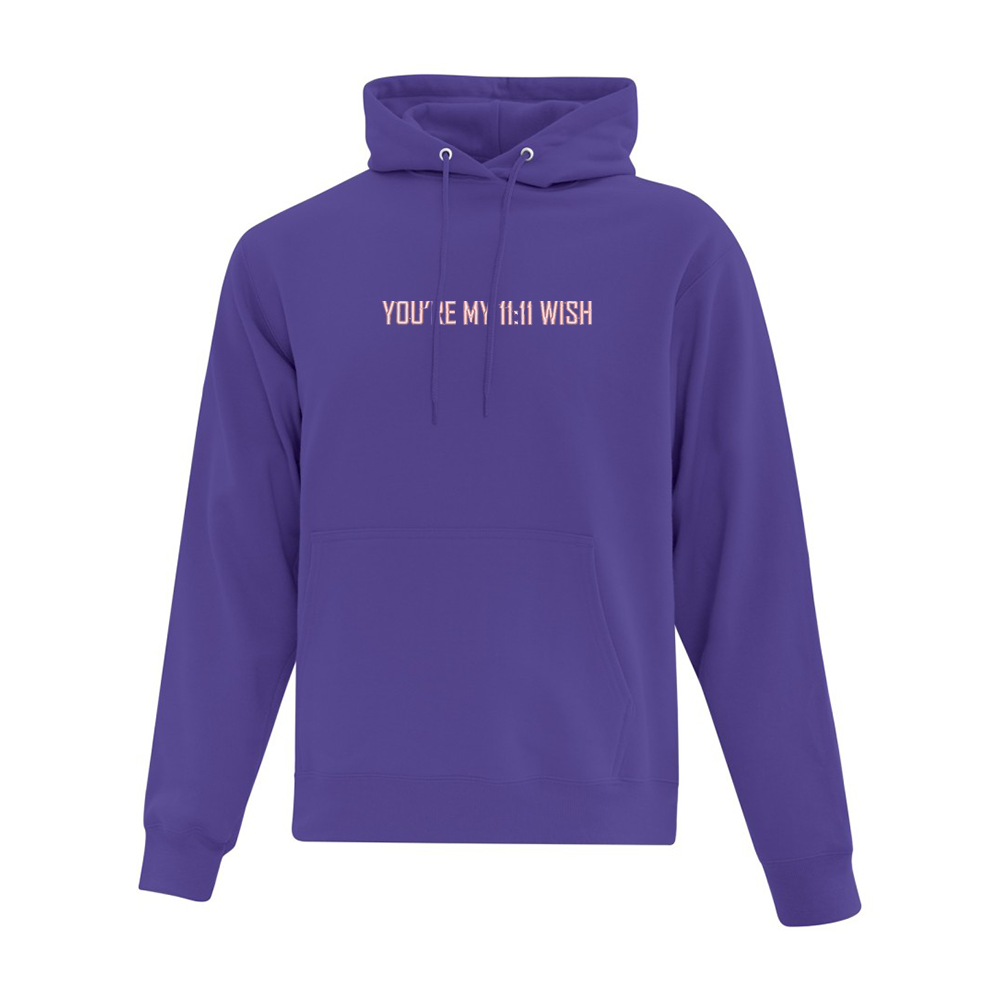 Sweat à capuche « 11:11 Wish » brodé