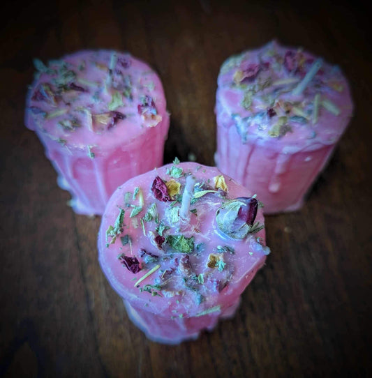 Love Ritual Herbal Votive Candle