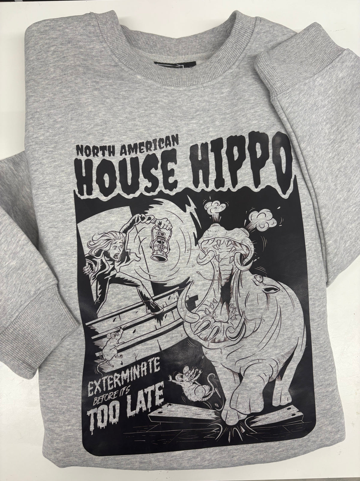 Sweat ras-du-cou Hippopotame domestique