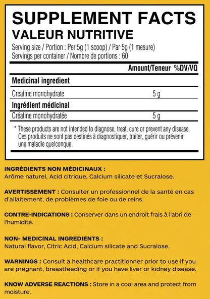 Créatine Unity Supplements