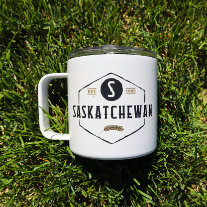 Tasse à café Sask 1905 en acier inoxydable 500 ml | Tasse Saskatchewan