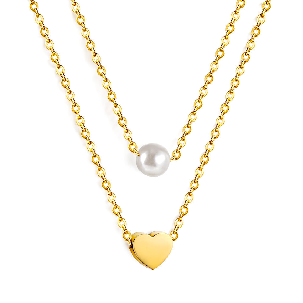 Pendentif Harmonie Cœur et Perle