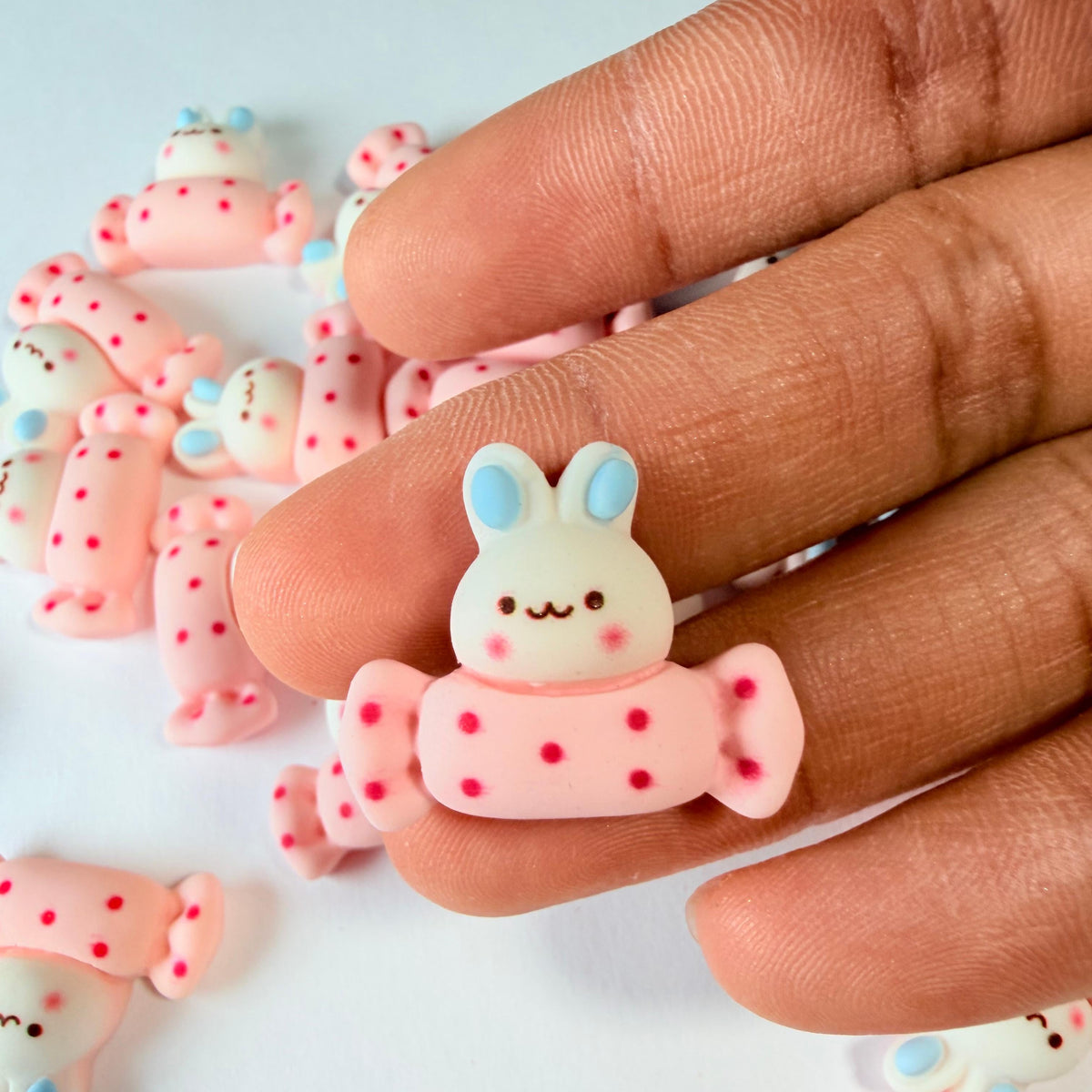 Breloques Lapin Bonbon pour Bricolage