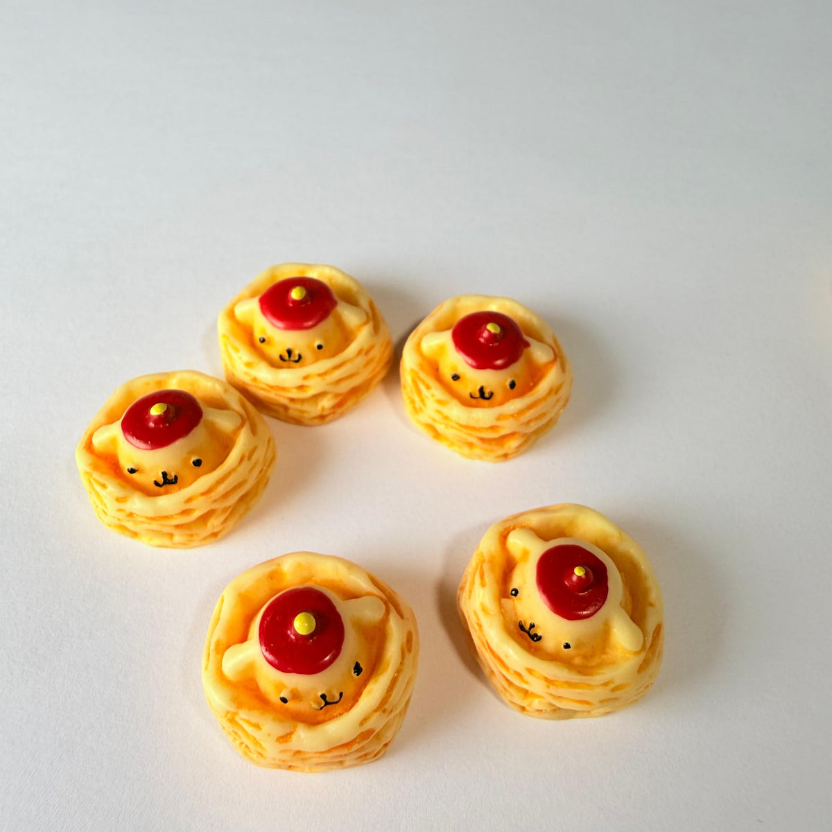 Breloques chiot "Pudding" pour loisirs créatifs