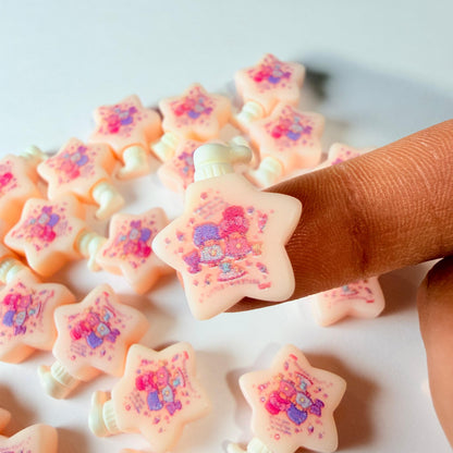 Twin Star Soap Charms for DIY Crafts