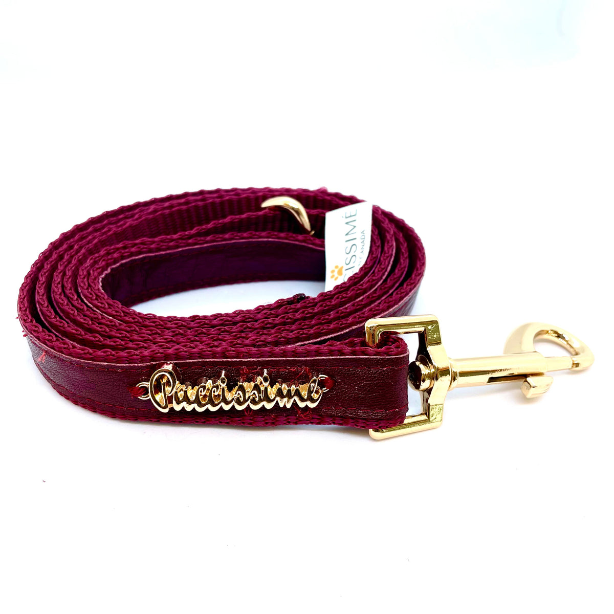 Red Wine One-Click Dog Harness