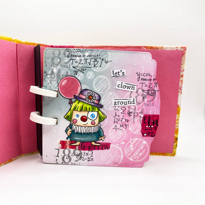 AALL and Create - Set de tampons A7 - Clown Around