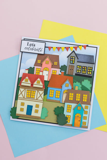Crafter’s Companion Celebrate Good Times Collection Metal Die - House 