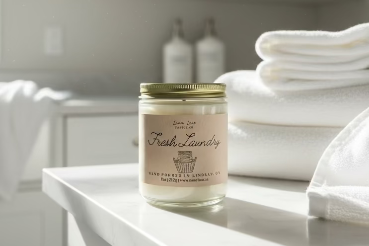 Bougie Lessive Fraîche