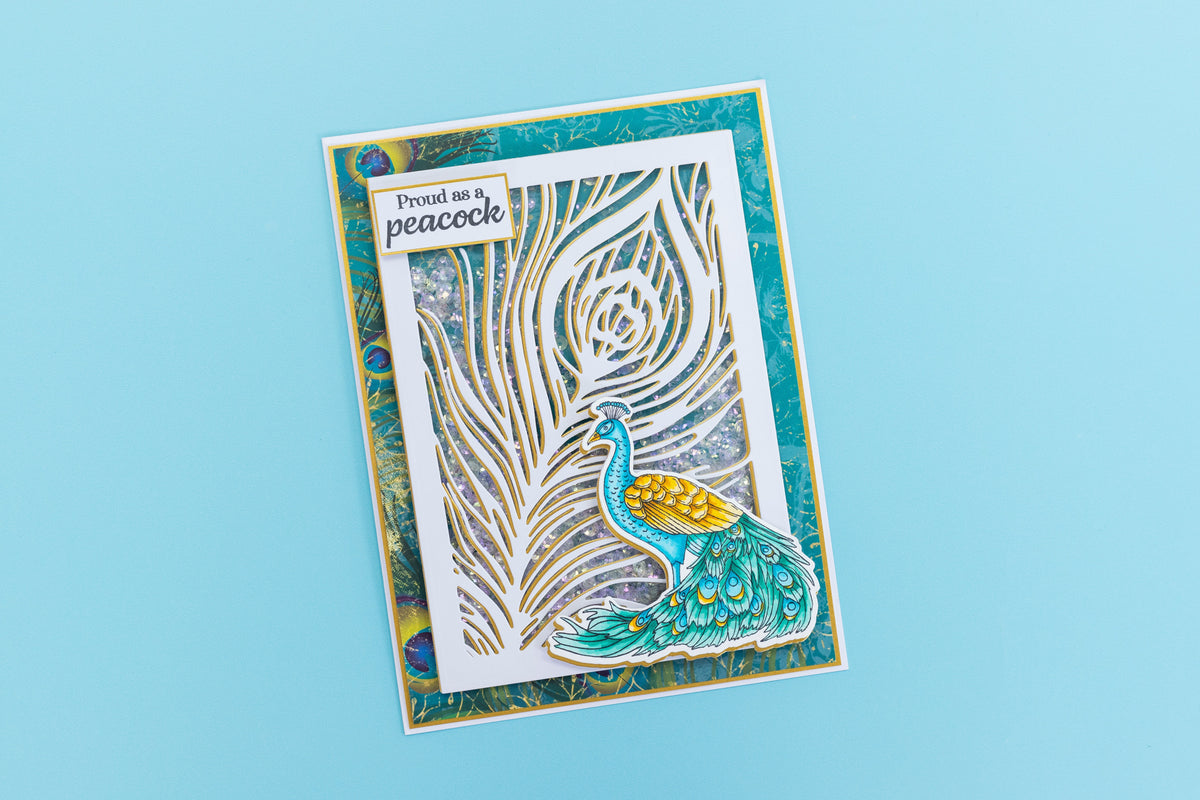 Bloc de papier Plumes Graciles 15x15cm