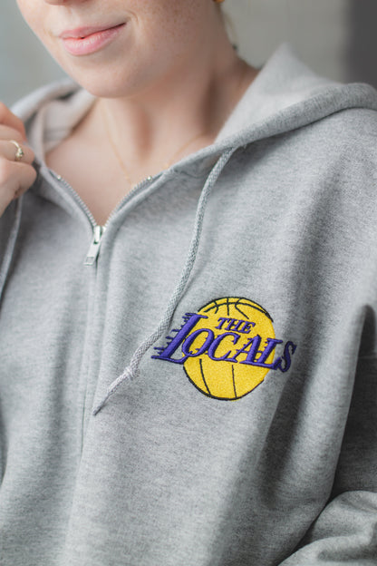 Le sweat à capuche zippé Locals Basketball
