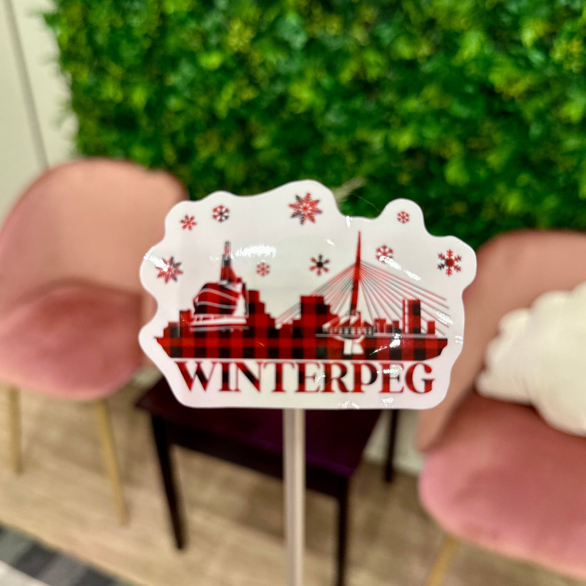 Autocollant Winterpeg (édition flanelle)