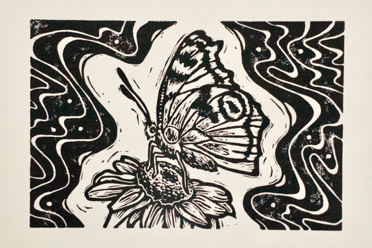 'the Butterfly' hand print