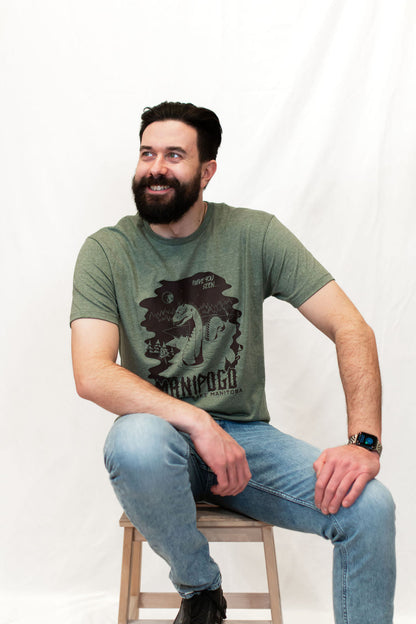 T-shirt Manipogo du Manitoba