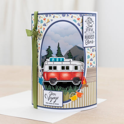 Crafters Companion The Great Outdoors Metal Die Set - Around the Campfire