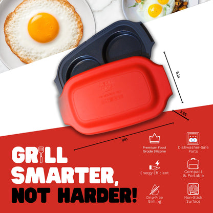 Micro Grill Egg Mate™ - Microwave Egg Cooker