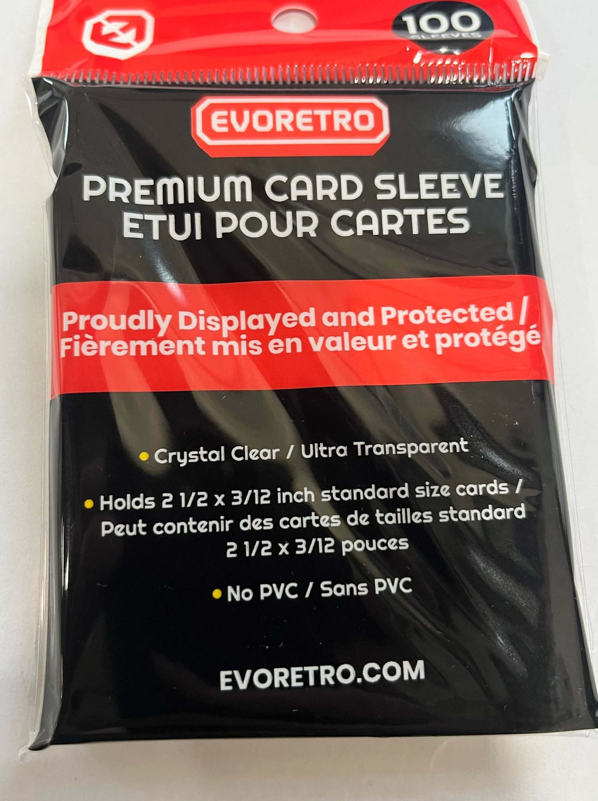 EVORETRO Card Sleeves for Pokemon or Sport Card Penny Sleeves