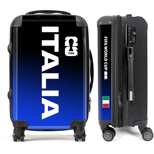 Italy FIFA World Cup 2026 – Vertical Logo Edition (Blue/Black Gradient)